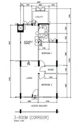 Blk 22 Bedok South Avenue 1 (Bedok), HDB 3 Rooms #559208181
